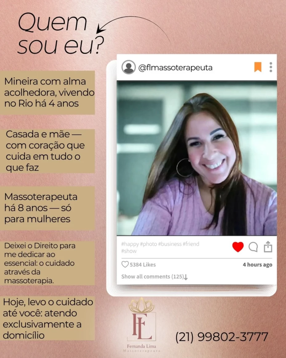 Foto 7:  — Fernanda Lima Massoterapeuta Integrativa