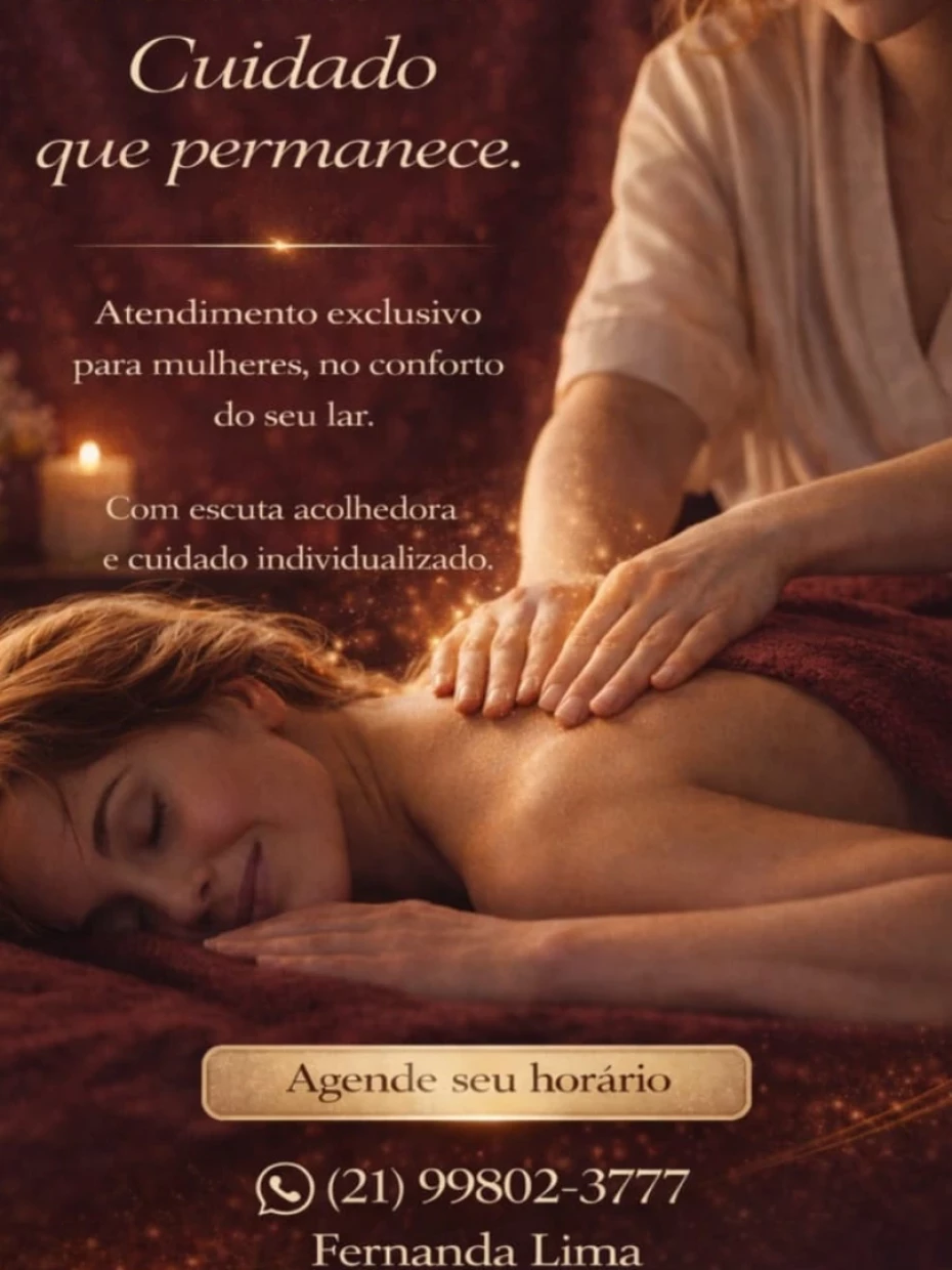 Foto 3:  — Fernanda Lima Massoterapeuta Integrativa