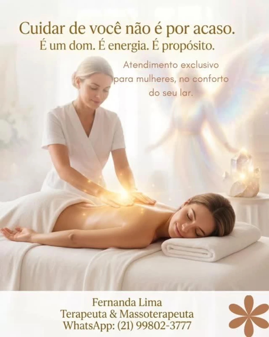 Foto 1:  — Fernanda Lima Massoterapeuta Integrativa